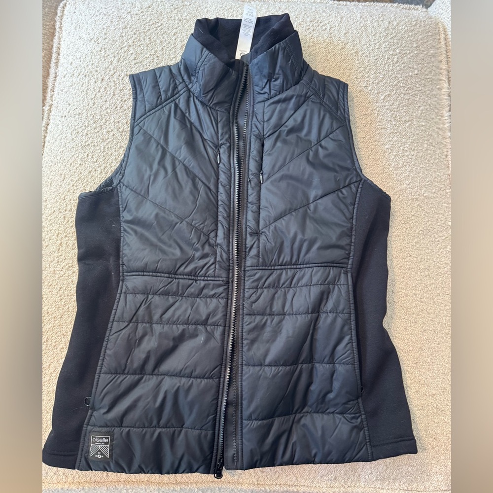 Oiselle Black Katron down Vest - Picture 4 of 5